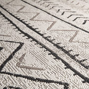 Teppich Aztec, Erhältlich in 2 Farben & 4 Größen, Wohnteppich, Karat, Rechteckig, Höhe: 7 mm, pfegeleicht, Wohnzimmer