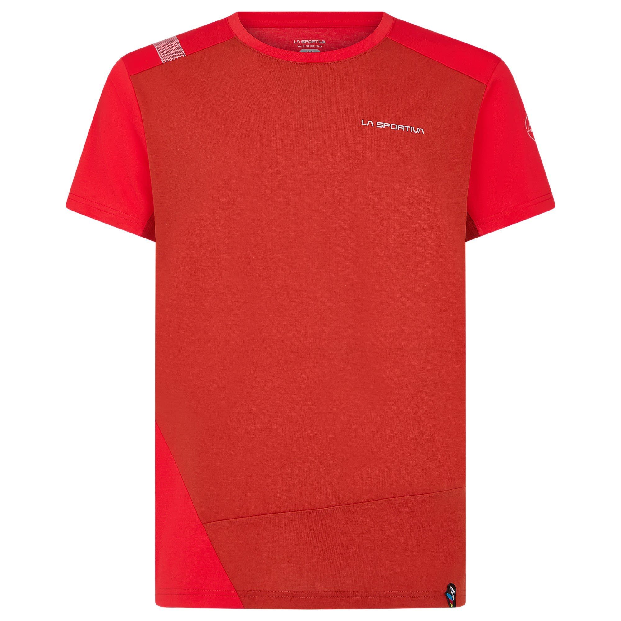 La Sportiva T-Shirt La Sportiva M Grip T-shirt Herren Kurzarm-Shirt Saffron - Goji