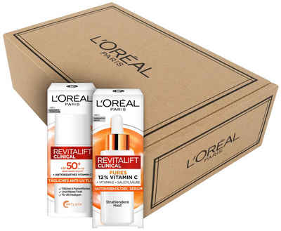 L'ORÉAL PARIS Gesichtspflege-Set L'Oréal Paris Revitalift Vitamin C Duo Set, 2-tlg.