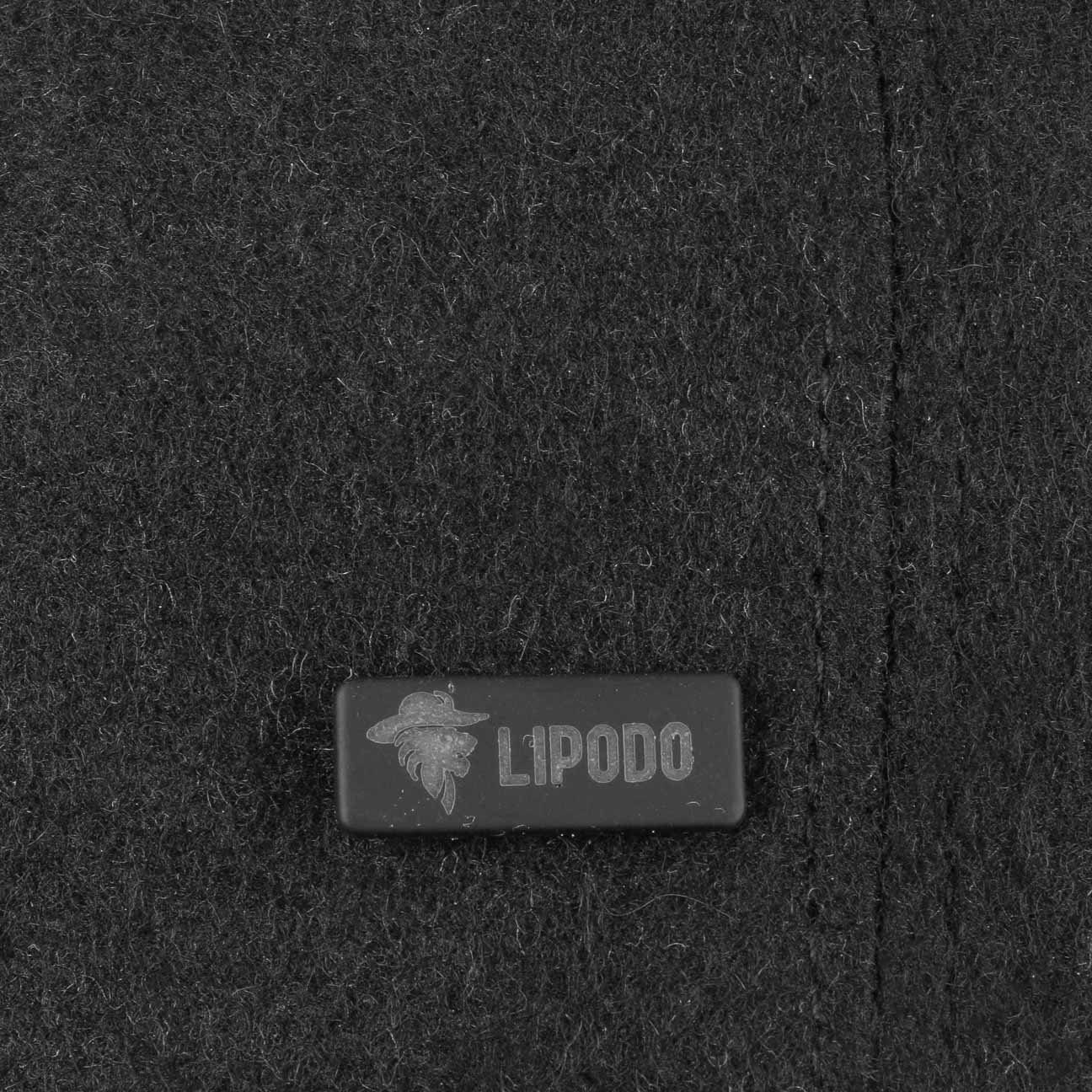 Lipodo Flat Cap (1-St) Flatcap mit Schirm, Made in Italy