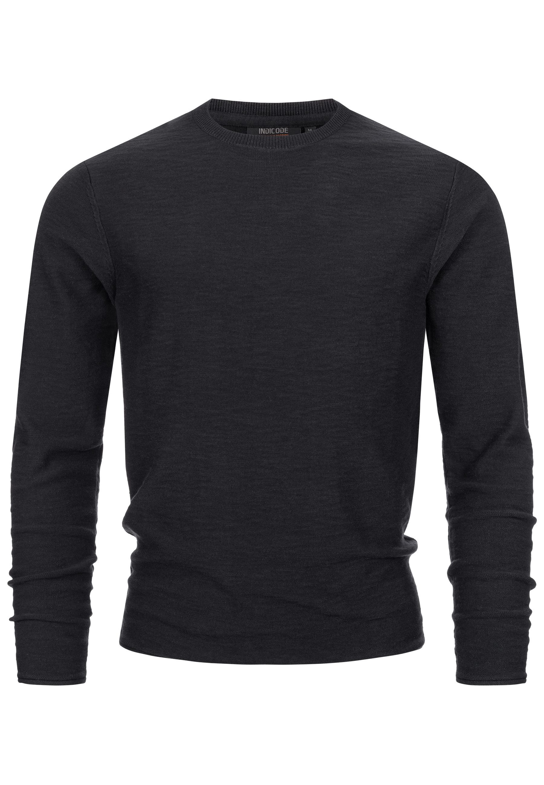 Indicode Strickpullover Herren INMacedonio Pullover Herrenpullover Langarms günstig online kaufen