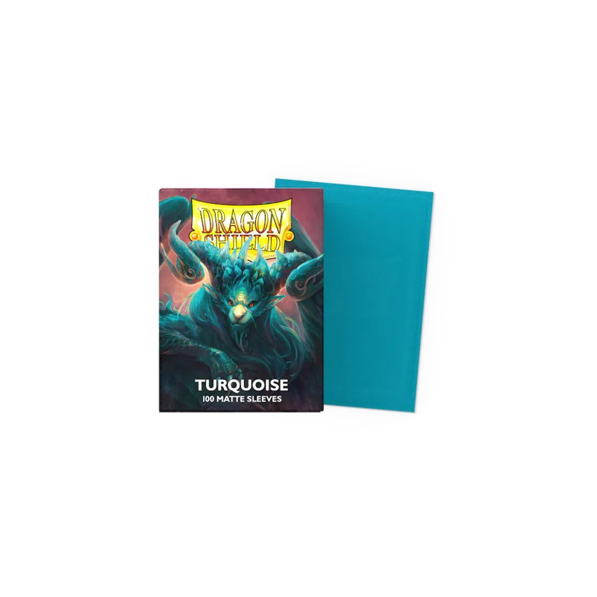 Dragon Shield Sammelkarte Standard Size Matte Sleeves (100), Turquoise