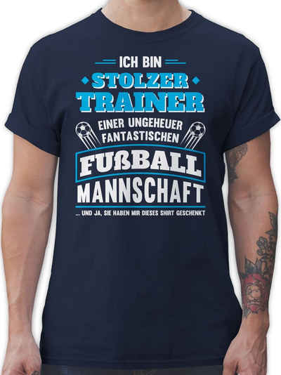 Shirtracer T-Shirt Stolzer Trainer einer fantastischen Fußballmannschaft Fussball EM 2024