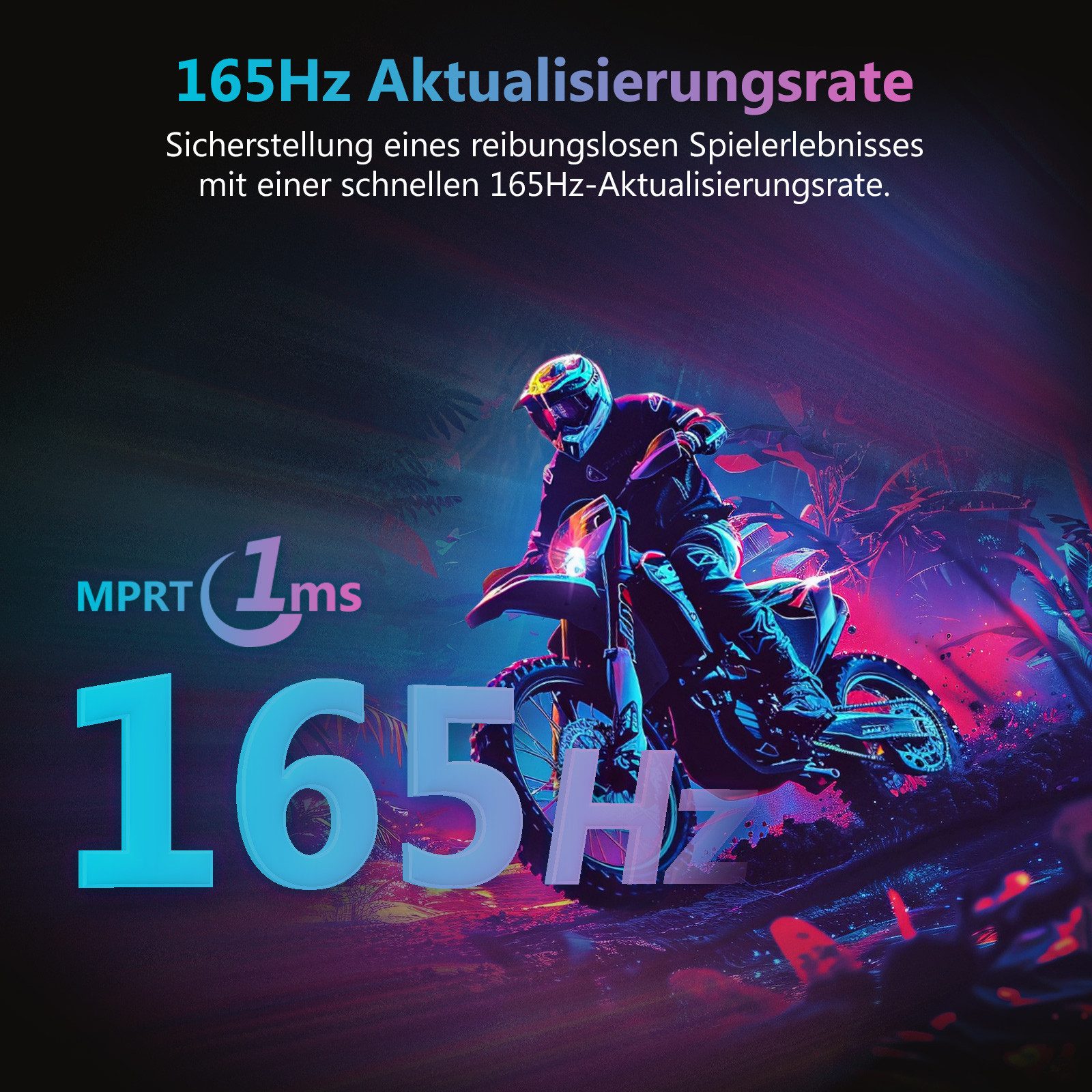 Z-EDGE 34" 165Hz Ultrawide UWQHD 3440x1440 21:9 IPS Gaming-Monitor (3440x1440 px, WQHD, 1 ms Reaktionszeit, 165 Hz, IPS)