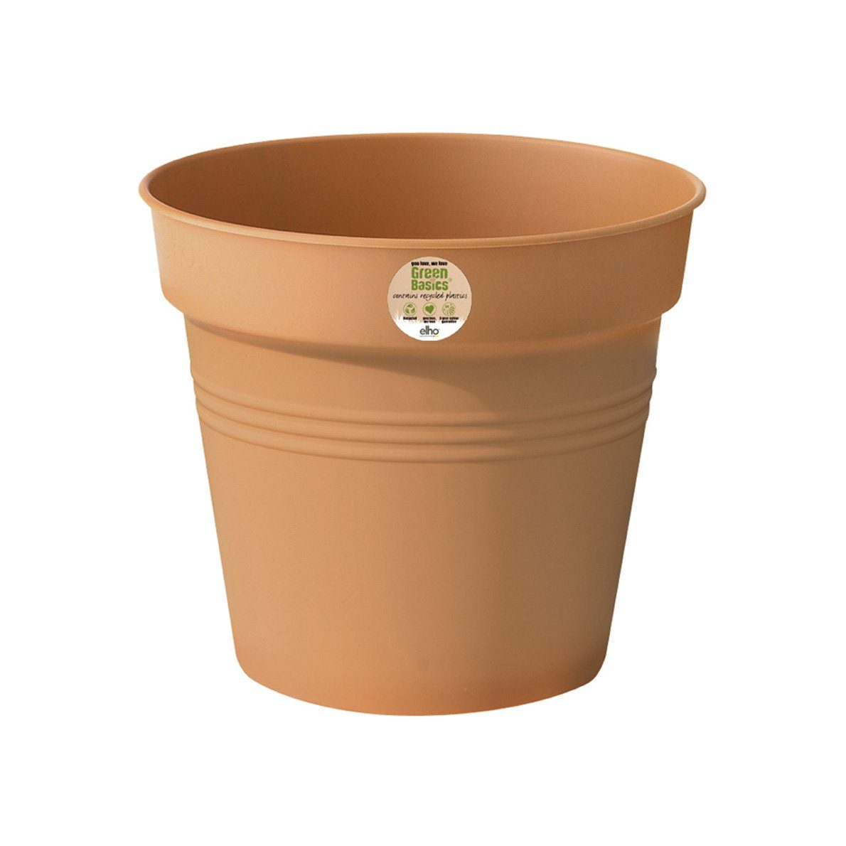 Elho Anzuchttopf Anzuchttopf Green Basics 15 tonrot (1 St), Löcher bohren