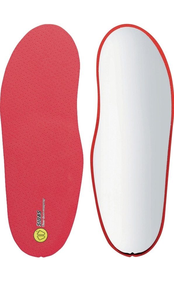 Sidas Einlegesohlen Winter Custom Ski Einlegesohlen rot