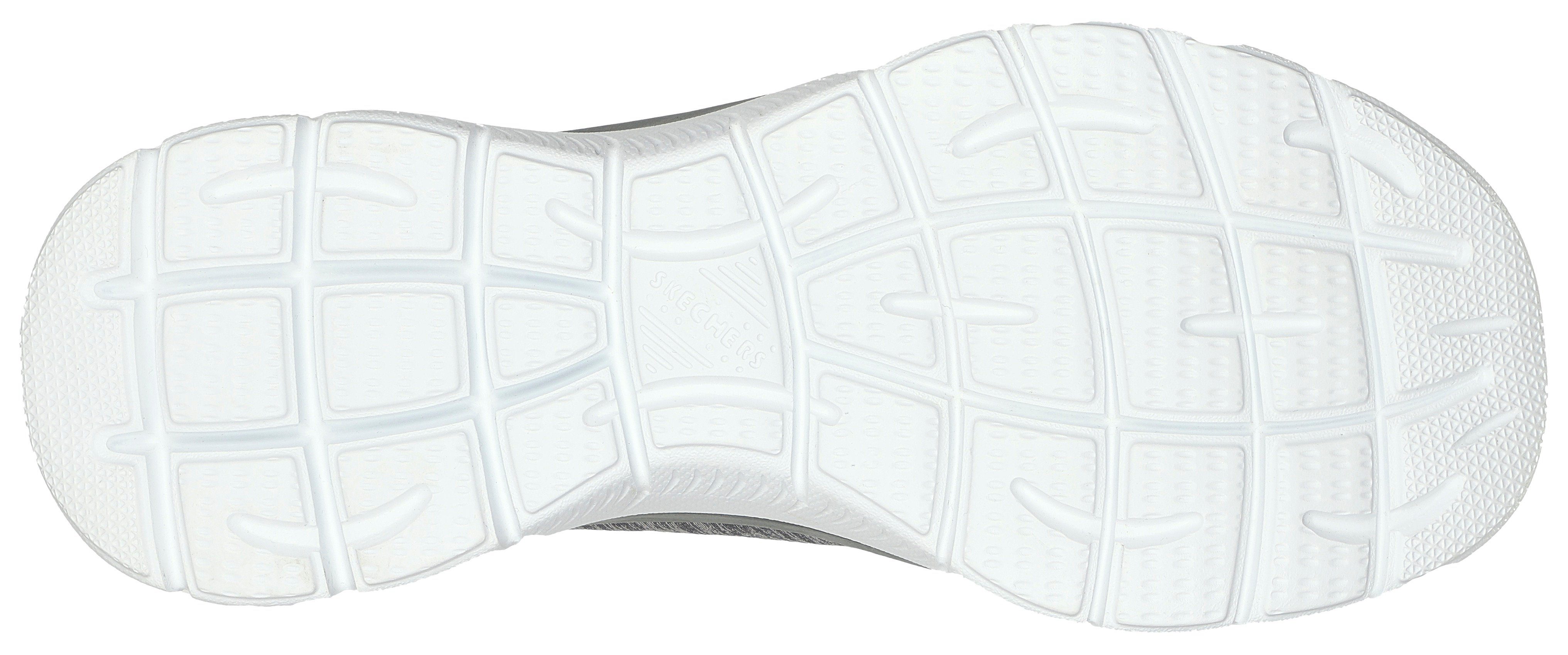 Skechers SUMMITS DAZZLING HAZE Slipper Slip Ins Sneaker, Freizeitschuh mit dezenten Kontrastdetails