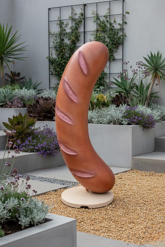 JVmoebel Dekofigur Wurst-Skulptur aus Kunststoff für Metzgerei-Dekoration (1 St), Made in Europa