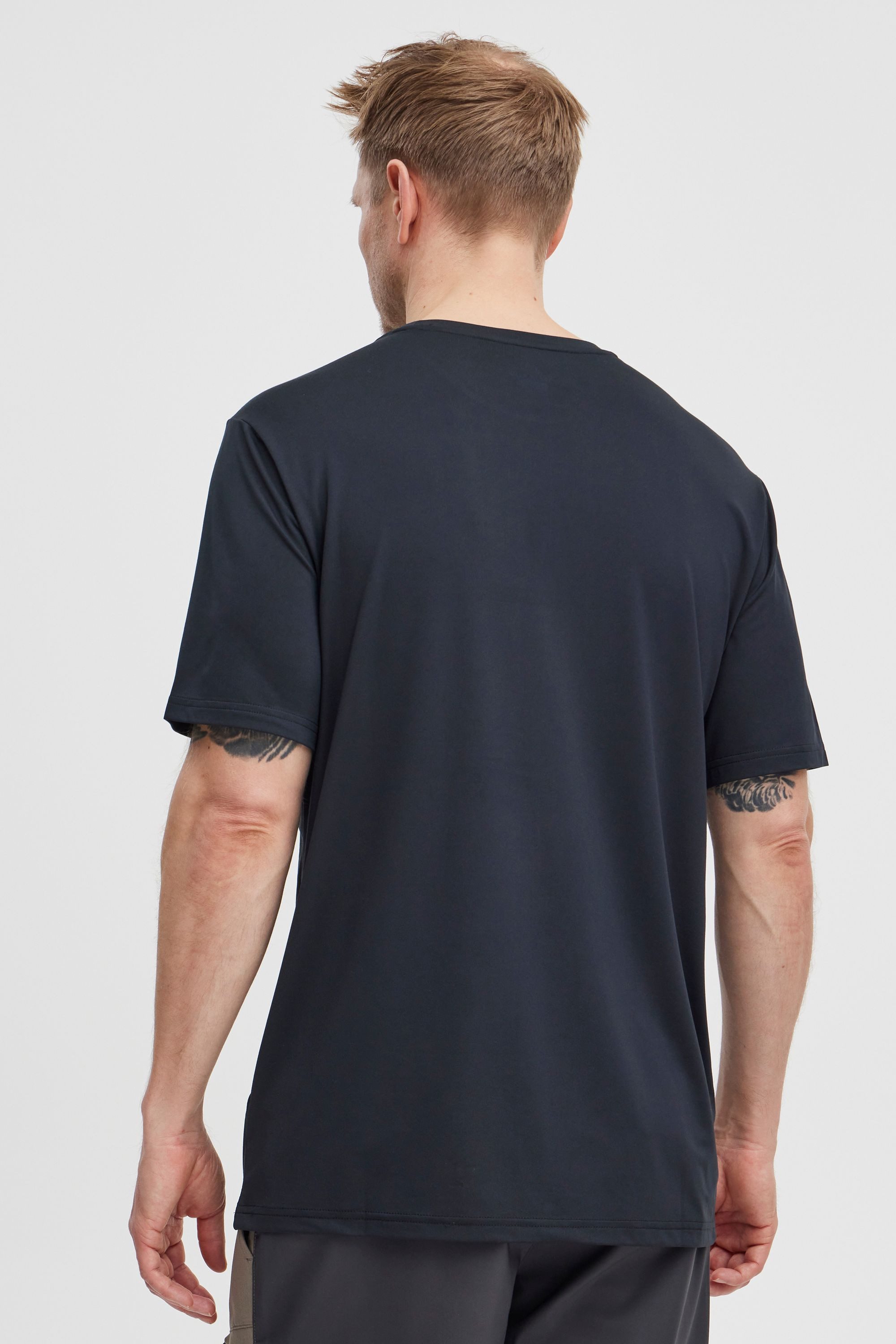 North Bend T-Shirt NBTergo Sportliches T-Shirt mit reflektierendem Logoprint