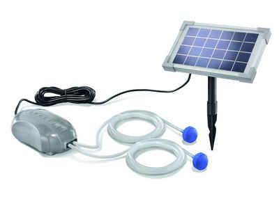 esotec Teichbelüfter »Solar Teichbelüfter DUO Air 2,5W Solarmodul 2 x 90l/h Förderleistung Gartenteich Pumpe Belüftung 101880«