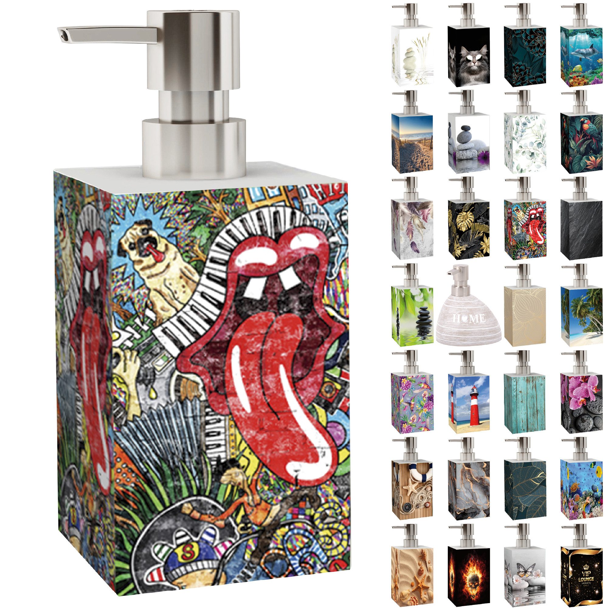 Sanilo Seifenspender mit Motiv, viele schöne Desinfektionsspender zur Auswa günstig online kaufen