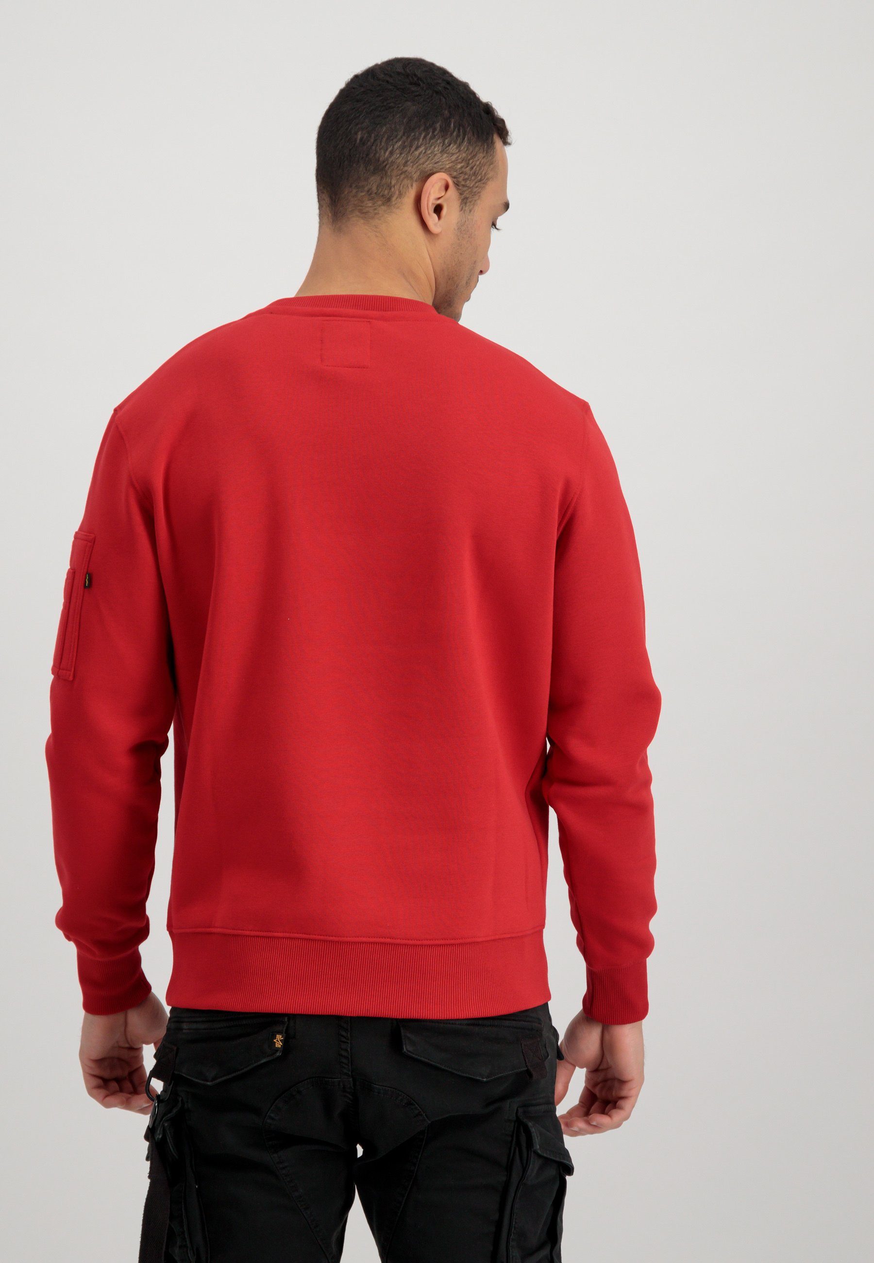 red Men Alpha Alpha Industries Sweater Sweater - Alpha Industries Sweatshirts Label