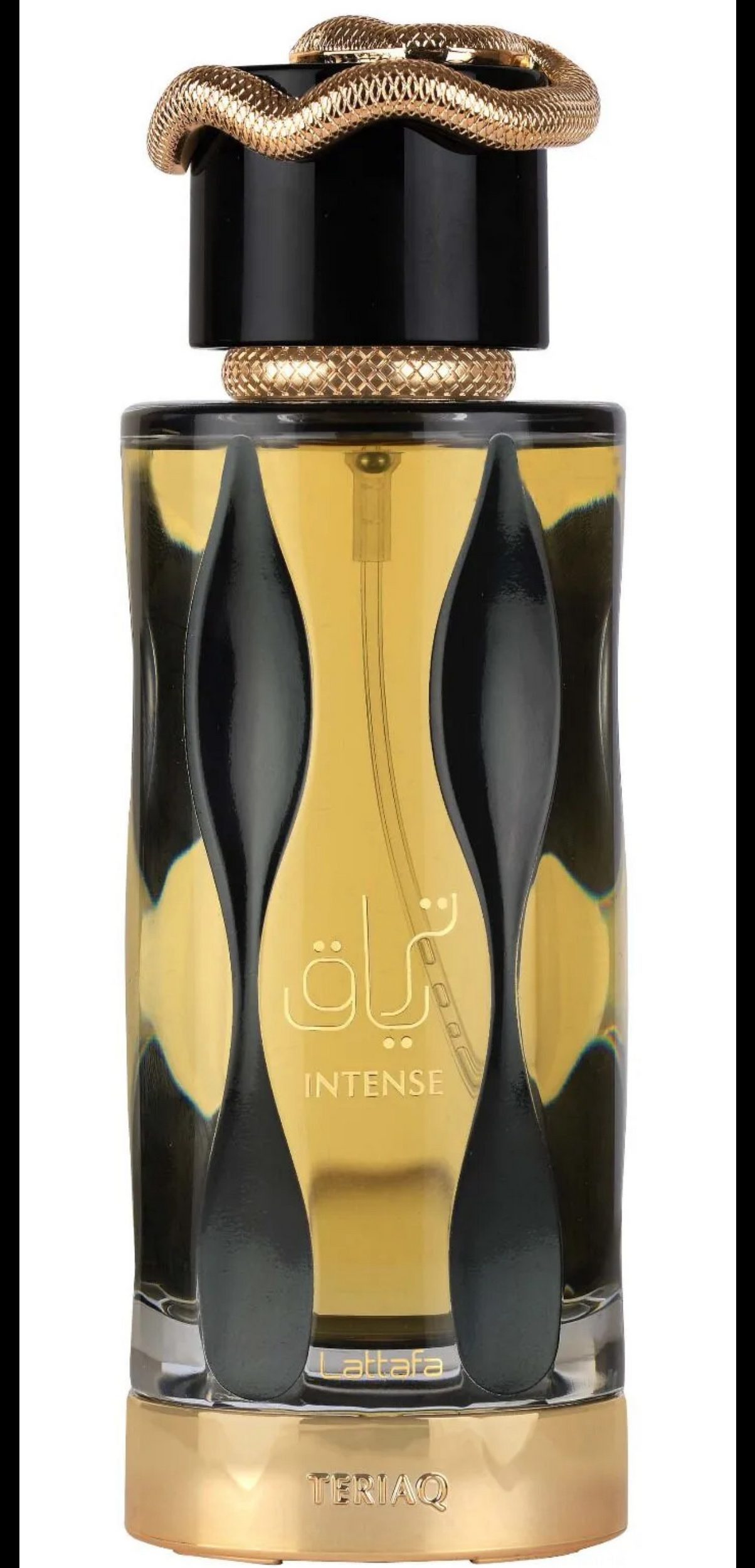 Lattafa Eau de Parfum Teriaq Intense, Glasflakon, Parfüm EDP, Unisex Duft