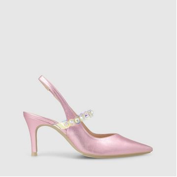 Lodi Elux Slingpumps mit Strass-Steinchen