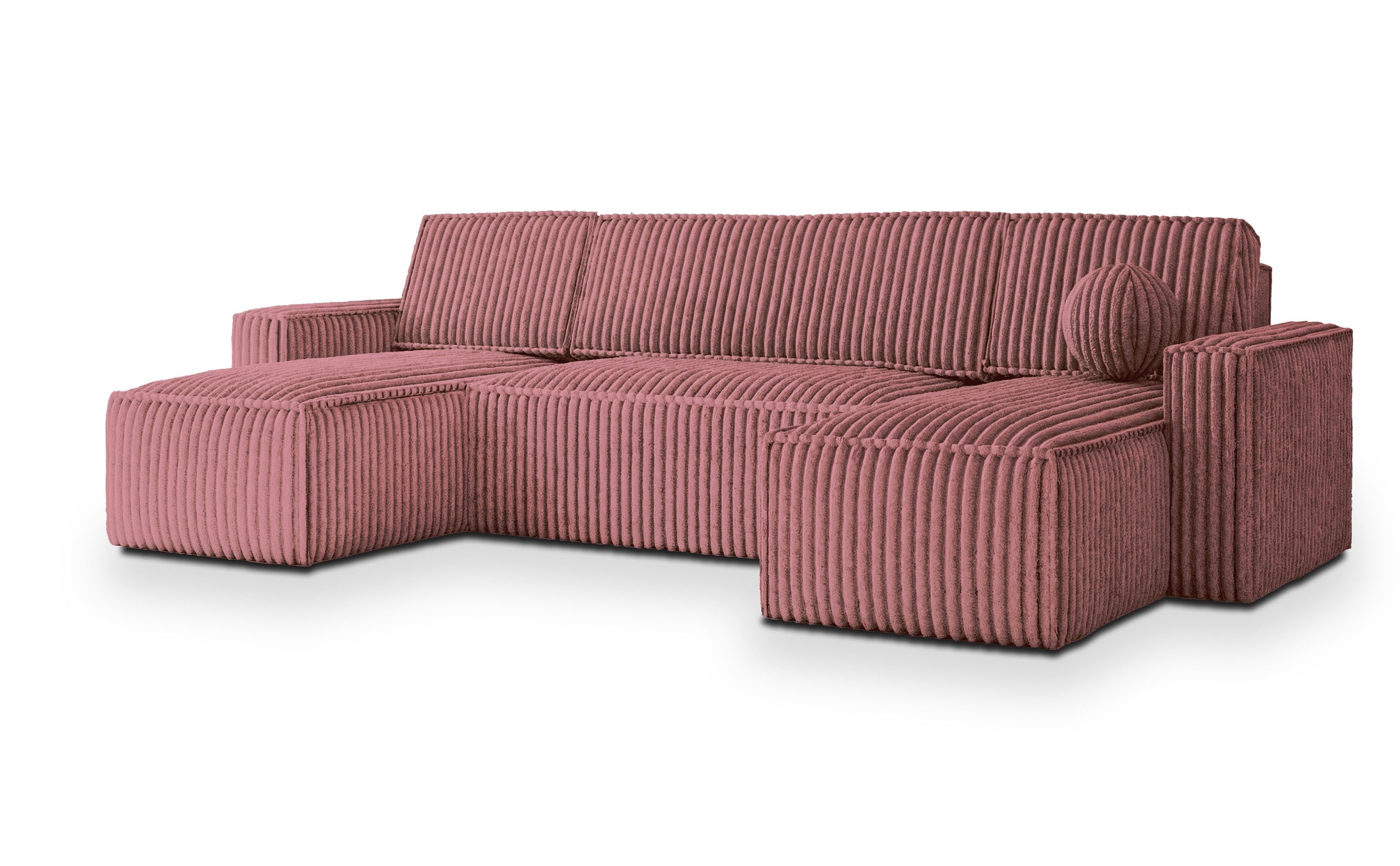 Masseno Ecksofa PESANO mit Schlaffunktion U-Form, günstig online kaufen