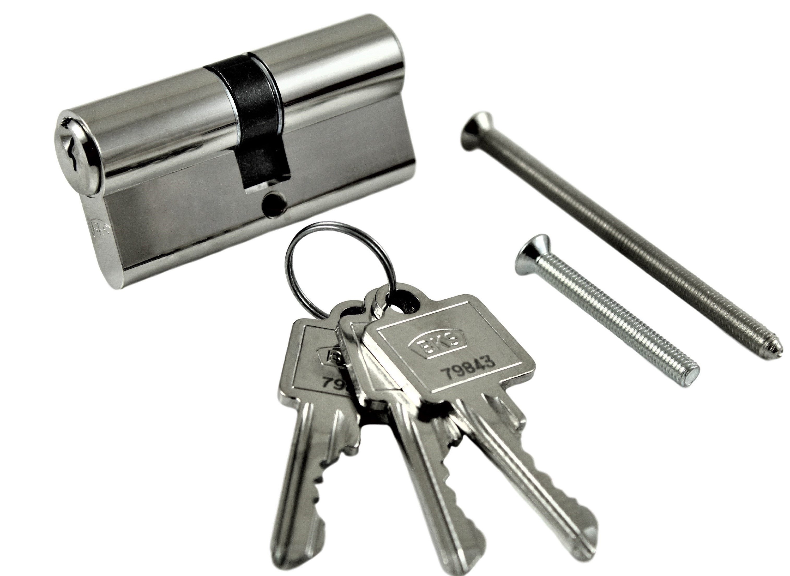 BKS Profilzylinder BKS Profilzylinder PZ 88 mit einseitiger GF, Baulänge: 27/40, Verschiedenschließend