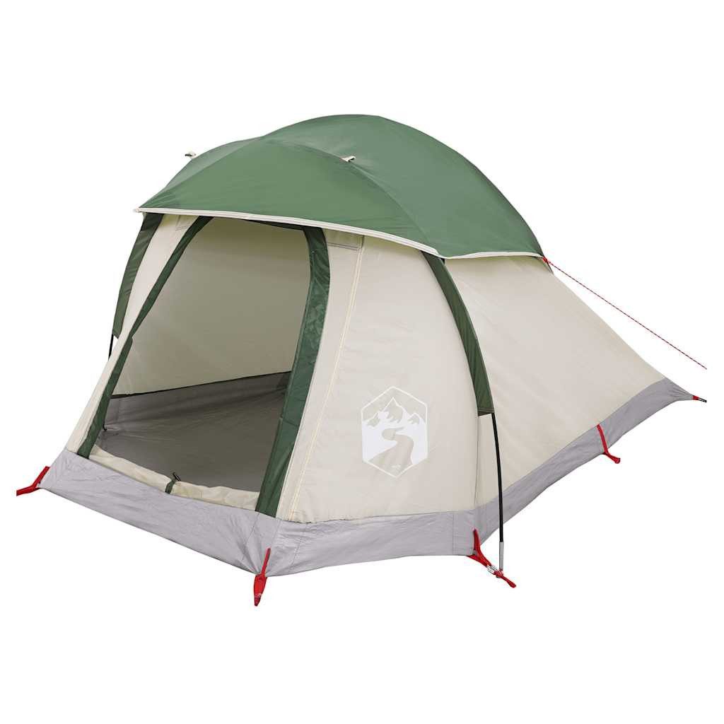 vidaXL Kuppelzelt Kuppel-Campingzelt 1 Person Grün Wasserdicht, (1 tlg)