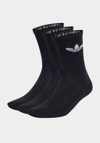 adidas Originals Спортивні шкарпетки TREFOIL CUSHION CREW SOCKEN, 3 PAAR (3-Paar)