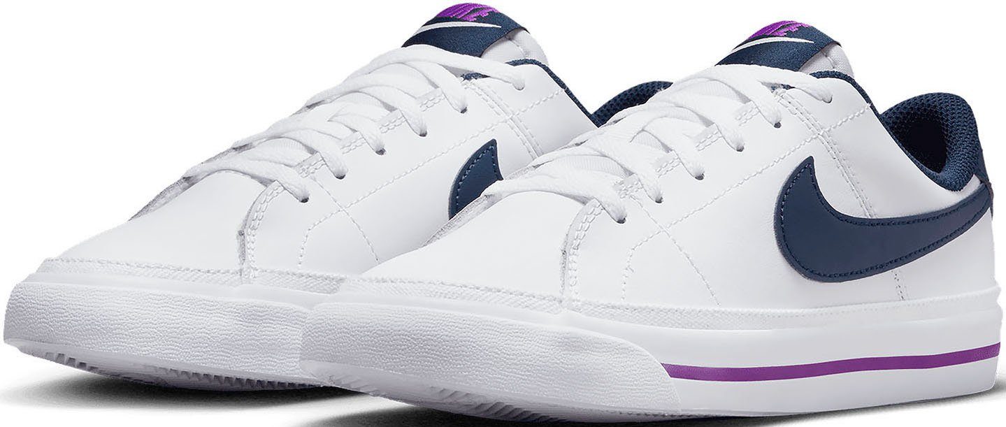 LEGACY Sportswear white/midnight Sneaker COURT (GS) Nike