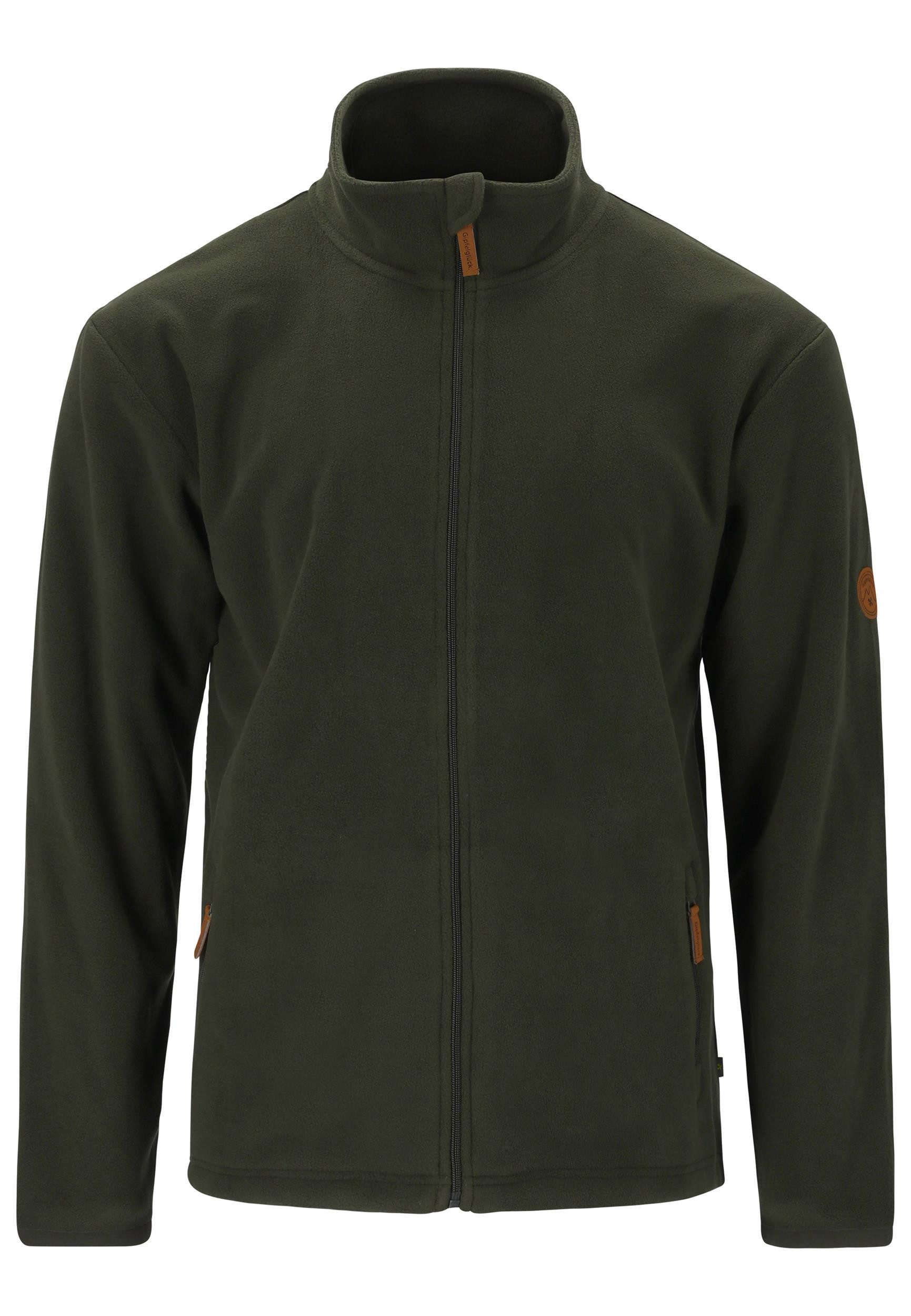 Gipfelglück Fleecejacke Michl für Herren (Michl) für Herren funktioneller Outdoor Midlayer