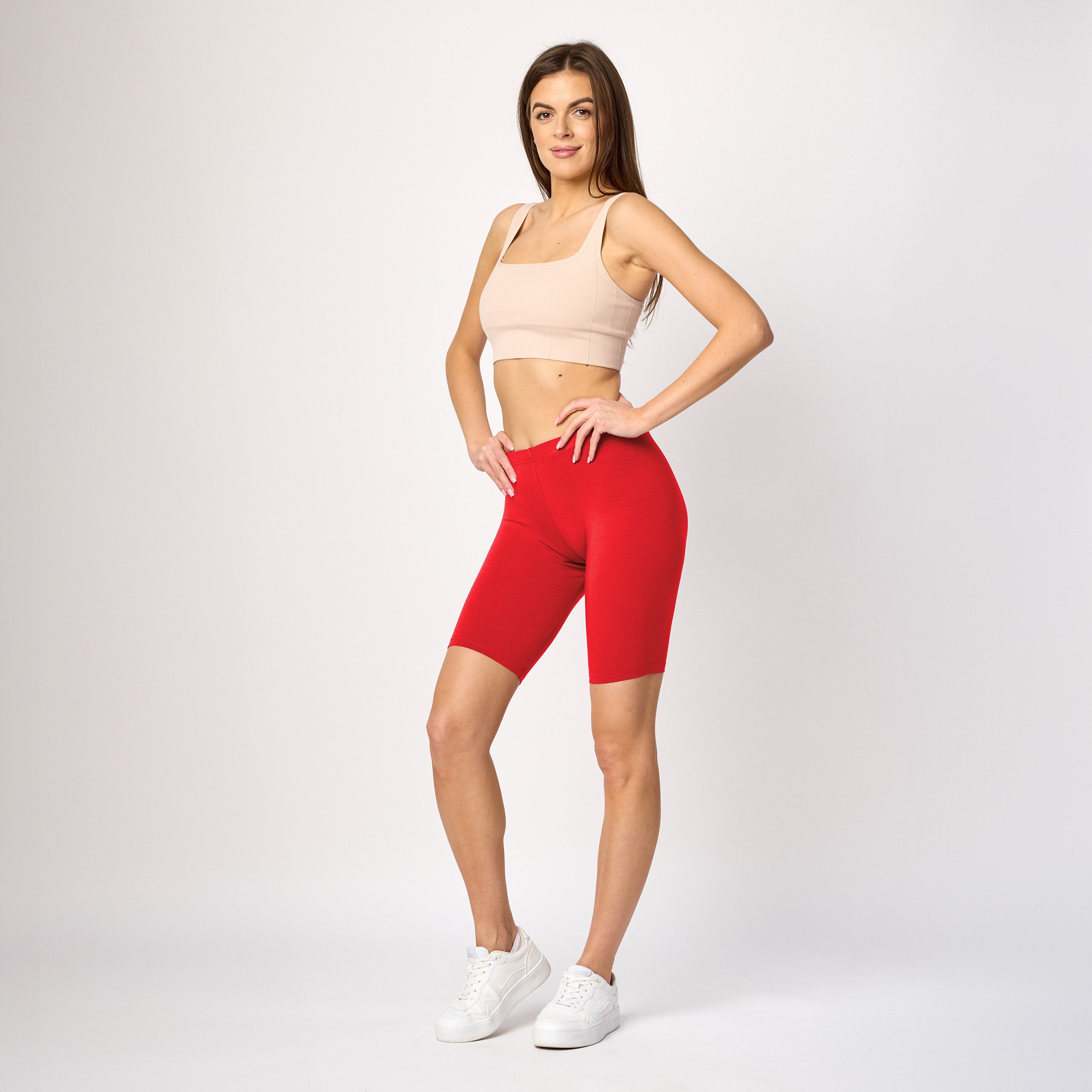 Bellivalini Leggings Damen Shorts aus Viskose günstig online kaufen