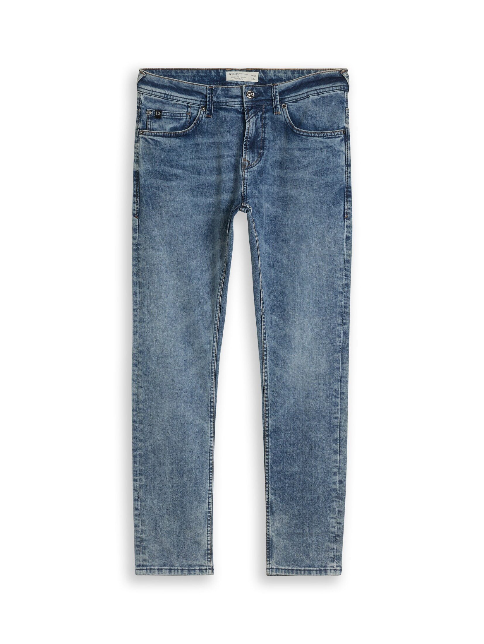 TOM TAILOR Denim Slim-fit-Jeans Jeanshosen TTPIERS SLIM Jeans – Bild 3 von 5