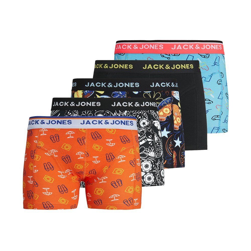 Jack & Jones Boxershorts »JACK & JONES Herren 5er Pack Boxershorts S M L XL  XXL« online kaufen | OTTO