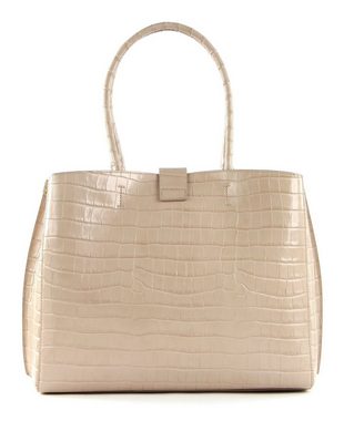 COCCINELLE Schultertasche Alba Croco Shiny Soft