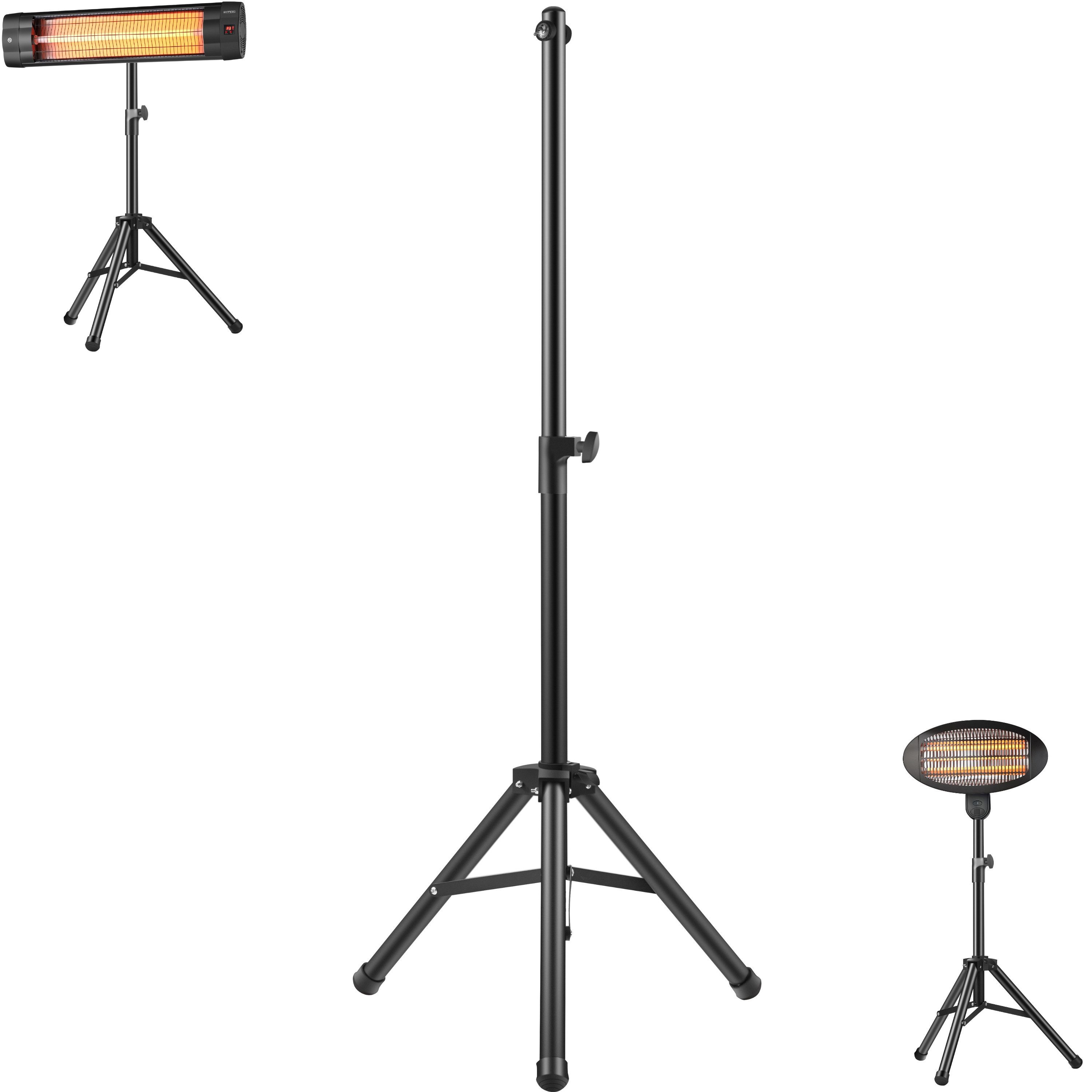 echos Lautsprecherständer Eco-9013, (bis 30 Zoll, höhenverstellbar,120 - 180 cm,Universalständer)