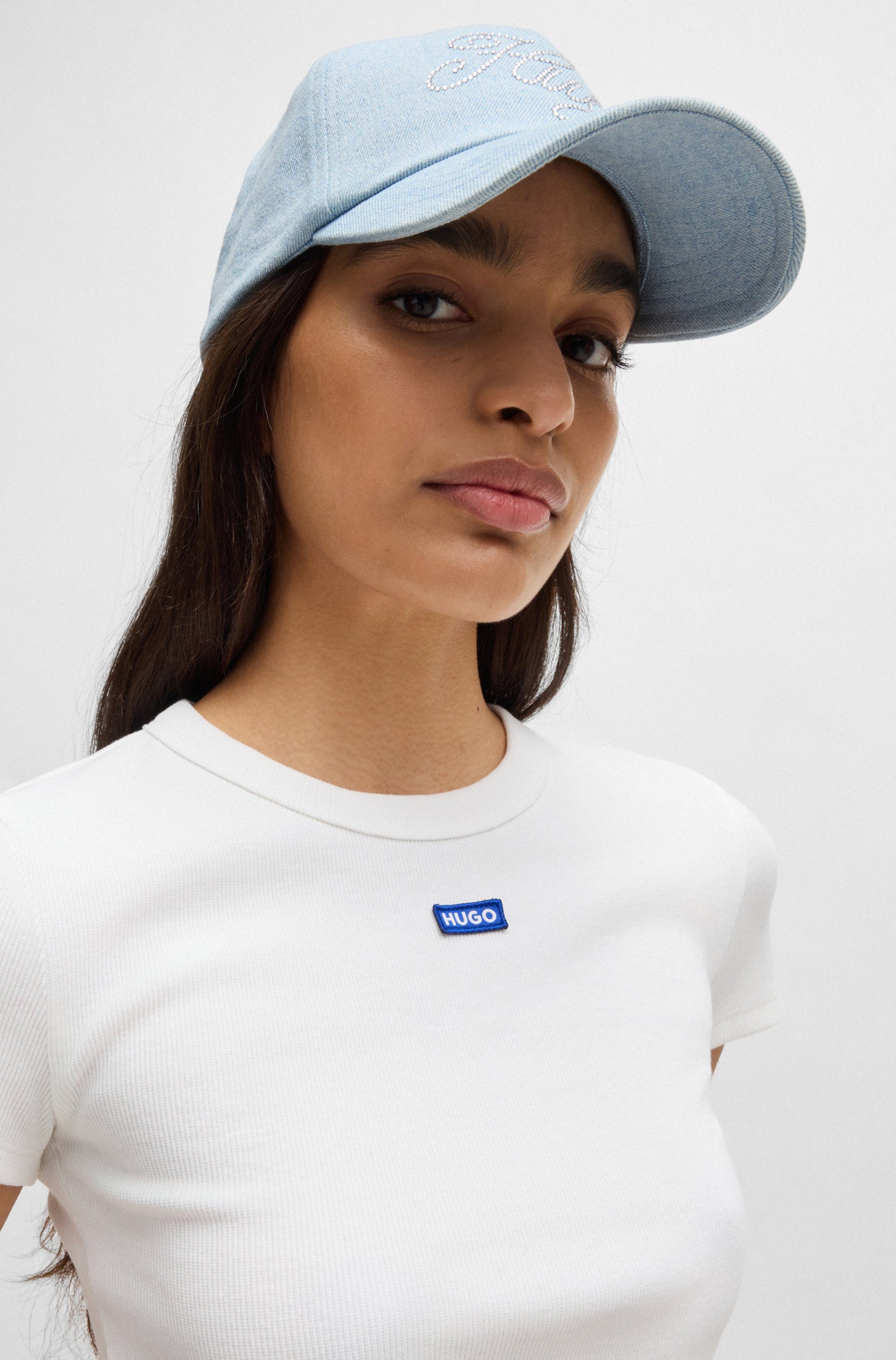 HUGO Blue Baseball Cap Alyce-D-ST Unisex günstig online kaufen