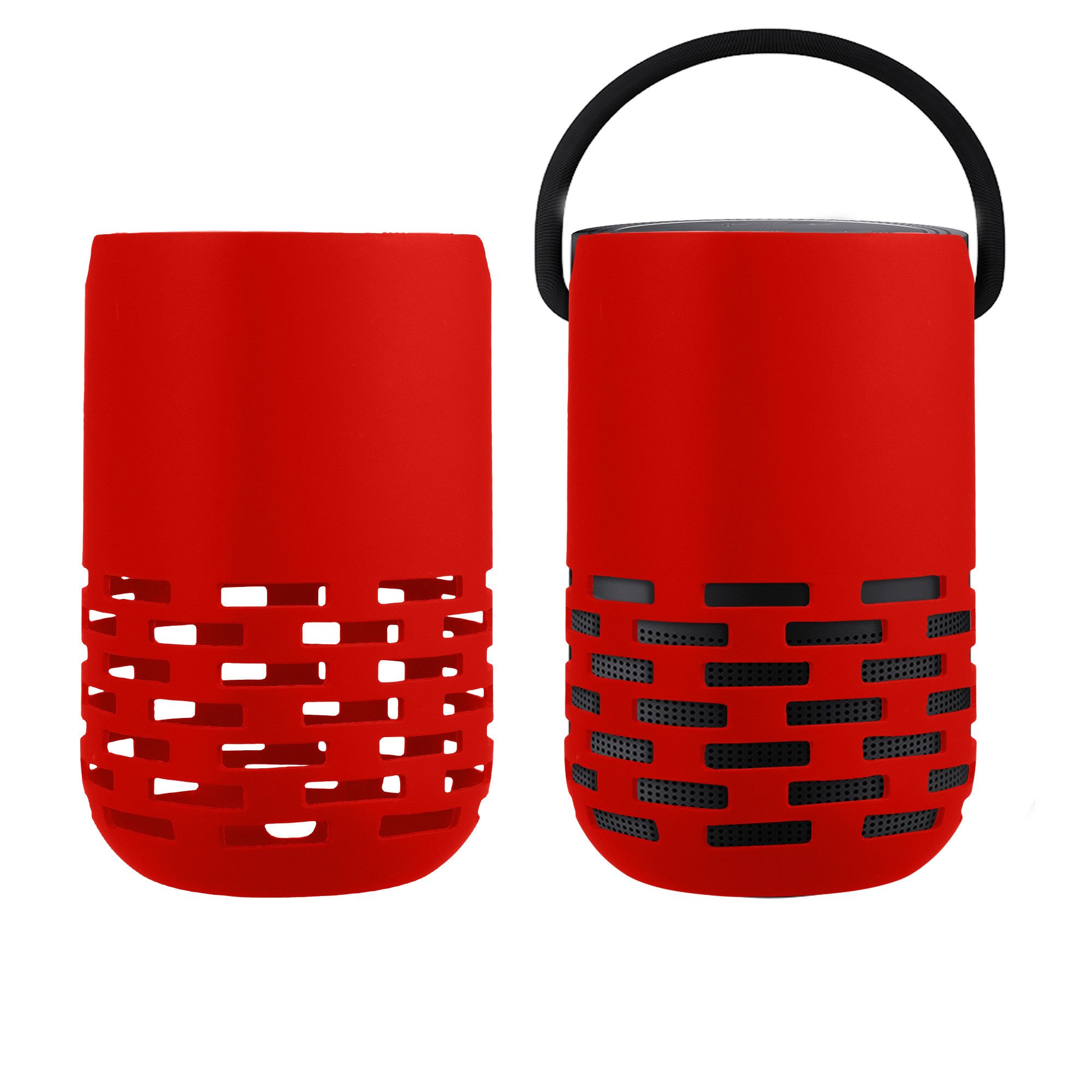 kwmobile Etui Silikon Hülle für Bose Portable Home Speaker, Schutzhülle für Mini Speaker