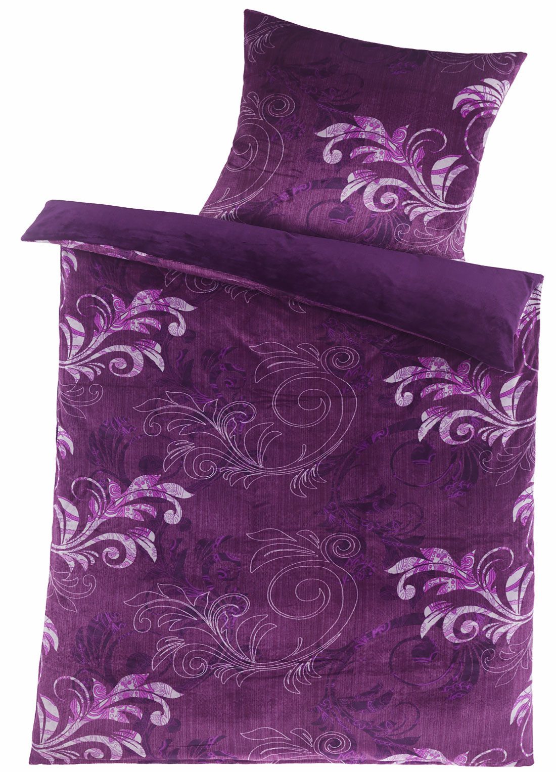 KH-Haushaltshandel Bettwäsche Winter Wende Bettwäsche Cashmere Touch Fleece günstig online kaufen