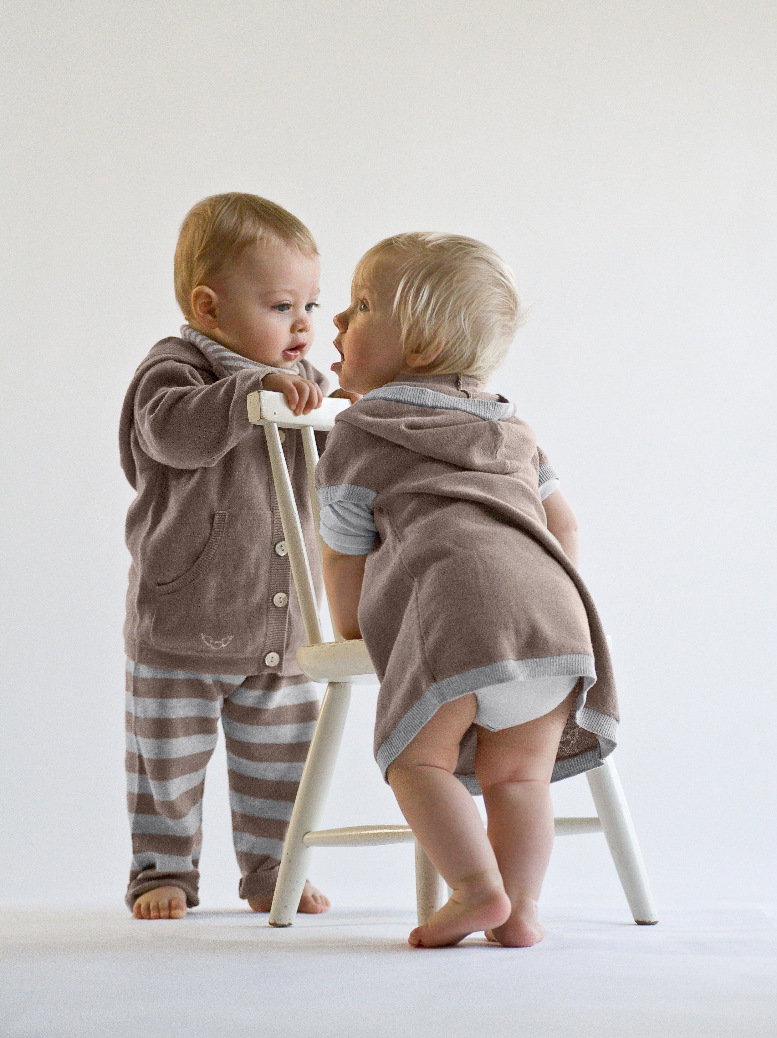 petit amour Strickhose SURI Hose für Babies aus 100% Biobaumwolle (Packung) mit verstellbarem, elastischem Bund innen, Aus Liebe zu den Kleinsten und unserer Zukunft: Babymode nach GOTS zertifiziert.