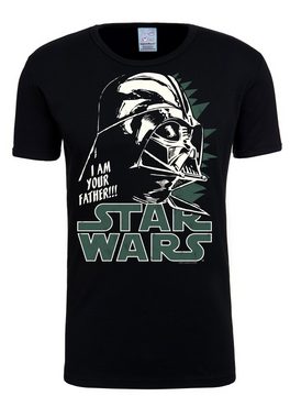 LOGOSHIRT T-Shirt Darth Vader mit markantem Logoprint