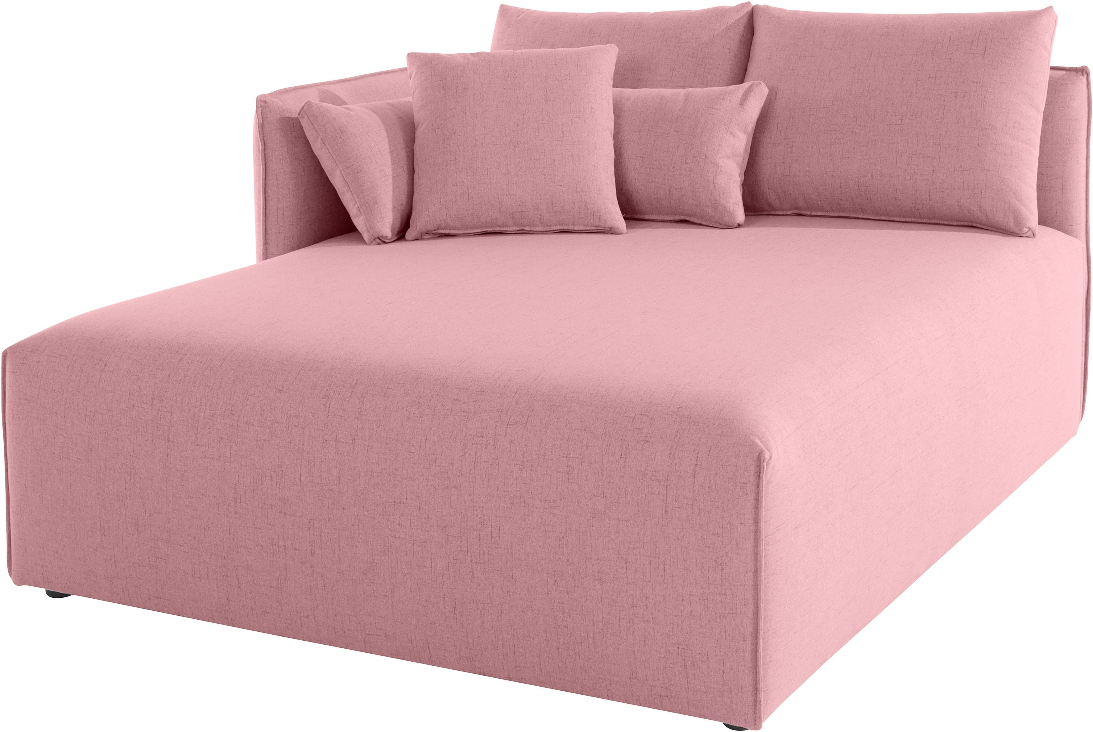 OTTO home Ottomane Nöre, Lounge-Modul - zum eigenen Zusammenstellen, Breite 138cm, Tiefe 168cm