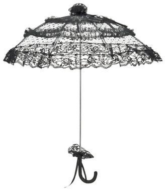 von Lilienfeld Stockregenschirm Produktbild VON LILIENFELD Brautschirm Hochzeitsschirm Damen Klein Accessoire Tüll Salomea kein Regenschutz, kein Regenschutz