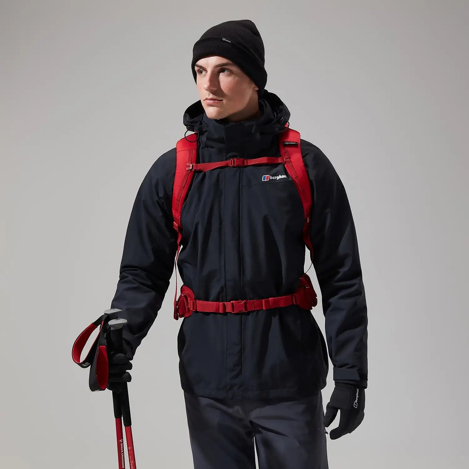 Berghaus Winterjacke Winter-Wanderjacke Hillwalker InterActive GTX (wasserdicht)