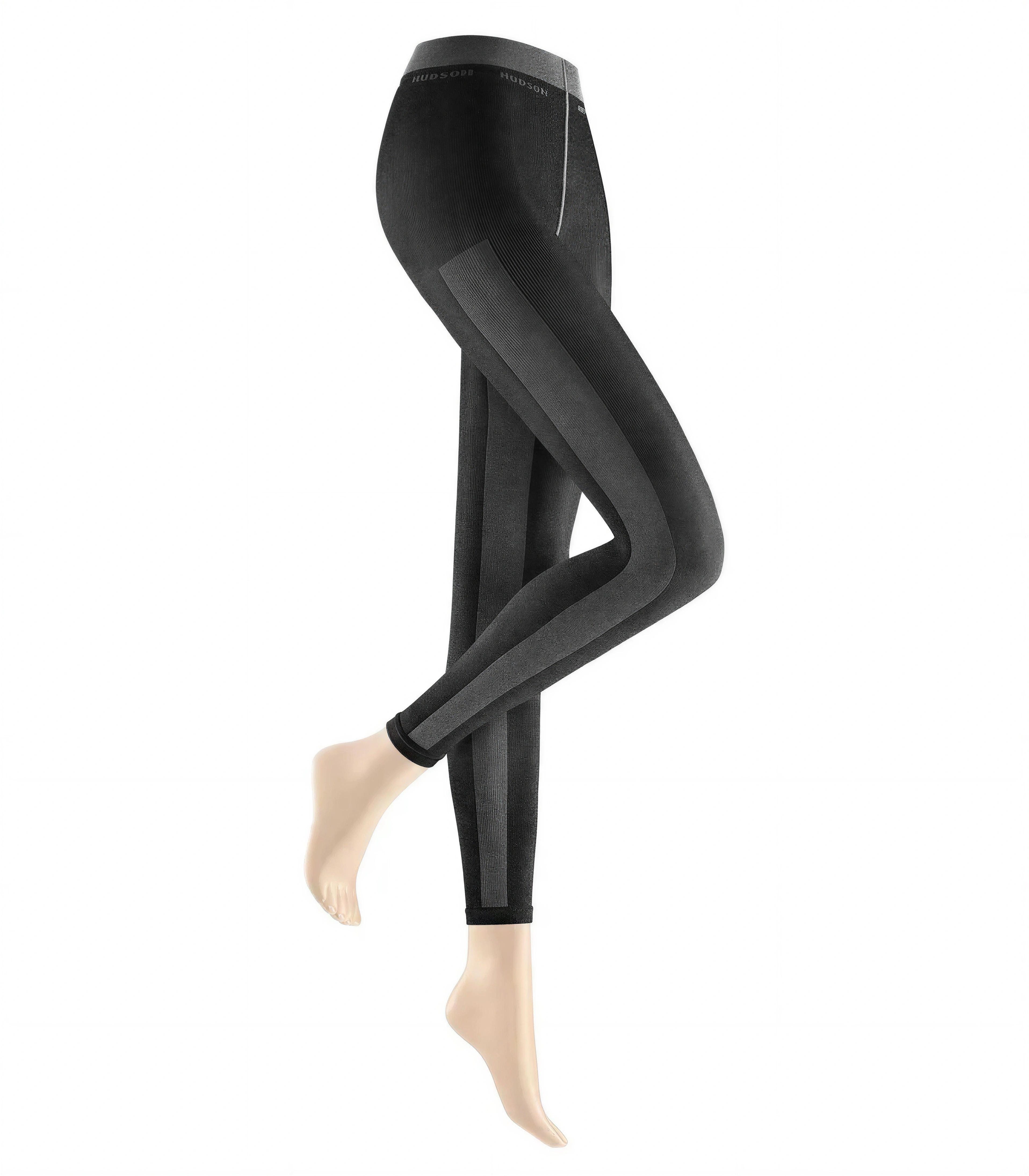 Hudson Leggings Damen in Rippoptik TENDER PURENESS (Packung, 1-tlg., 1er-Pack) semi-transparent & matt