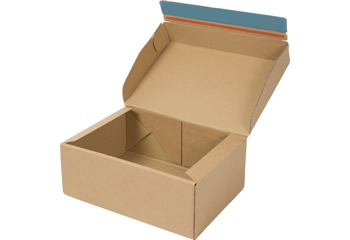 Thumbnail - Soennecken Versandkarton Versandkarton Postbox 5851 25x9,6x17,7cm Pappe braun.