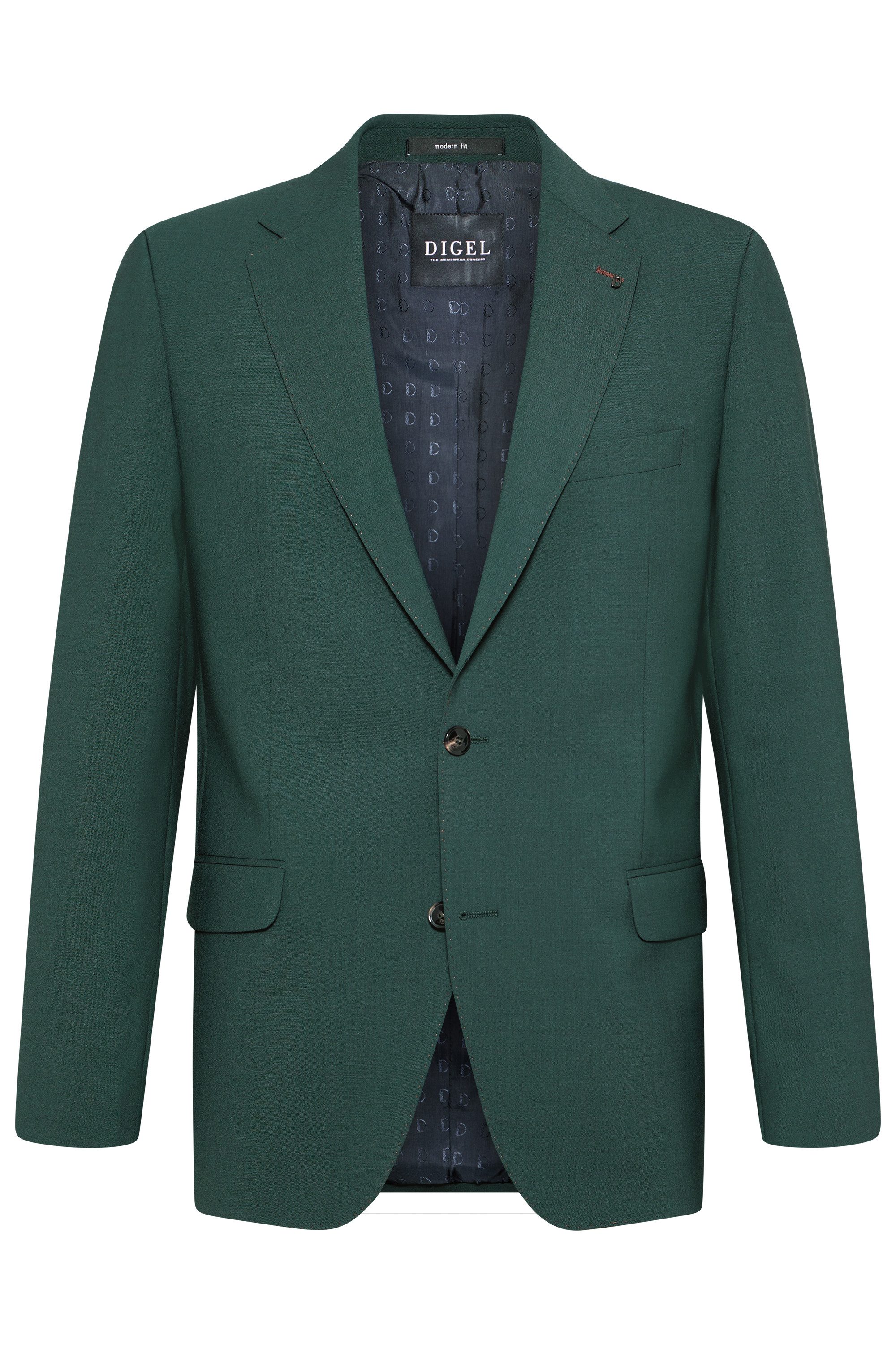 Digel Anzugsakko Duncan-AMF (1-tlg., Schurwolle) Abnehmbarer Revers-Pin günstig online kaufen