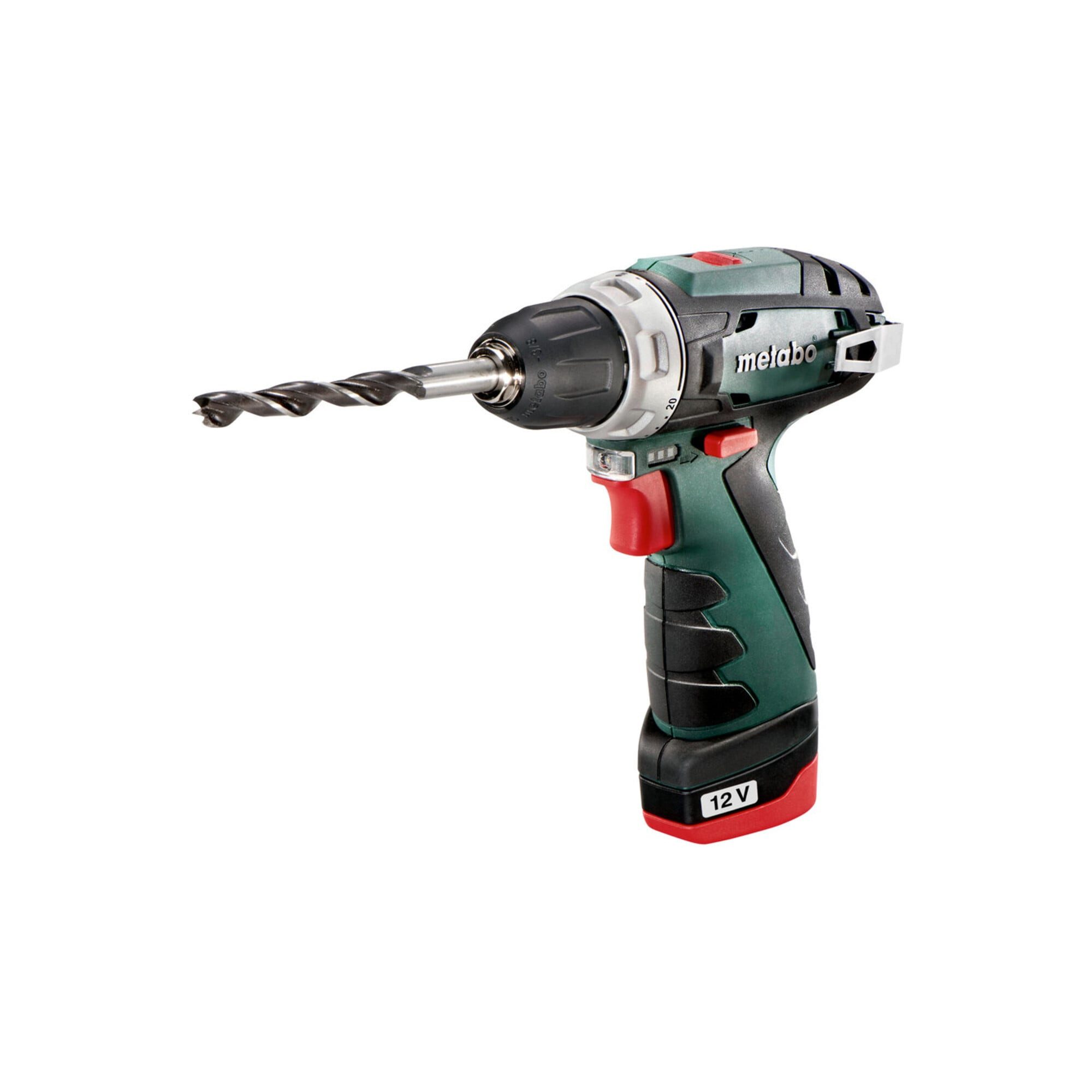 metabo Bohrschrauber Metabo Akku-Bohrschrauber PowerMaxx BS Basic Kunststoffkoffer; 12V 2x2