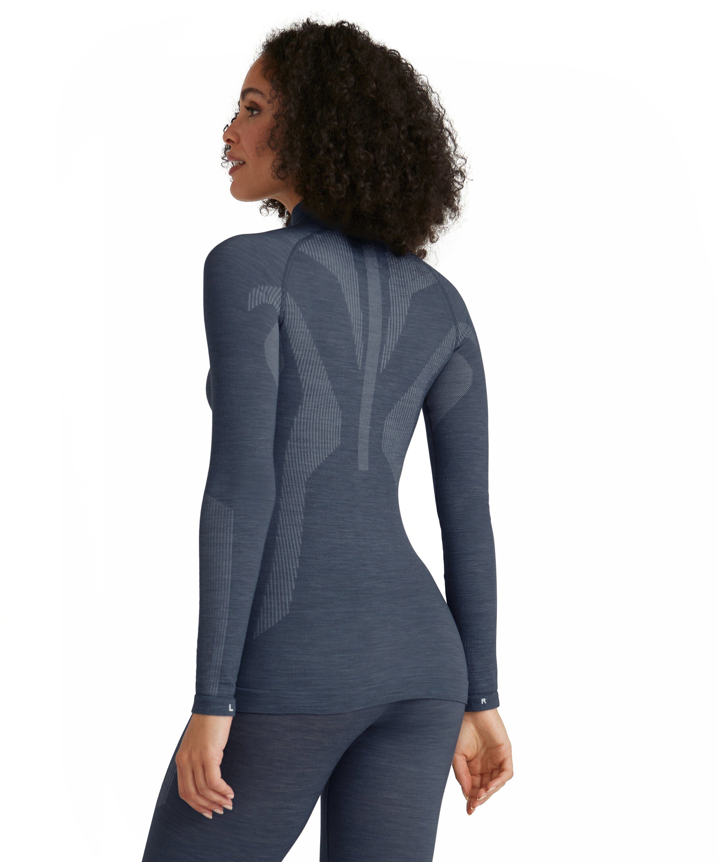 FALKE Funktionsshirt FALKE Underwear - Langarmshirt Wool-Tech (1-tlg., 1) aus Merinowolle für kalte bis sehr kalte Temperaturen