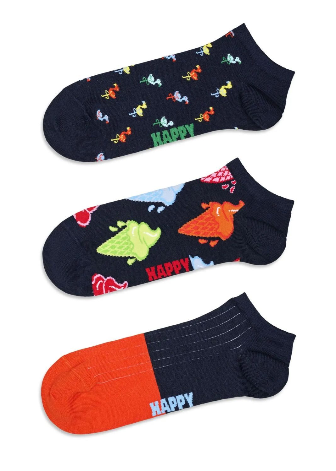 Happy Socks Freizeitsocken Happy Socks 3er-Pack günstig online kaufen