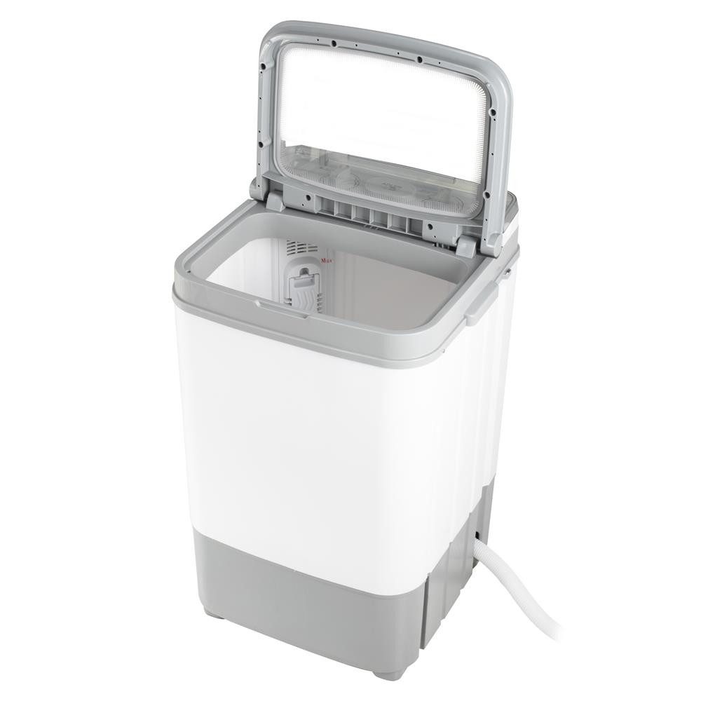 ADLER EUROPE Waschschüssel AD 8057 Mini Waschmaschine mit Schleuder, kompakt, Camping Wäscheschleuder für Wohnmobil, Studentenwohnung, Ferienhaus