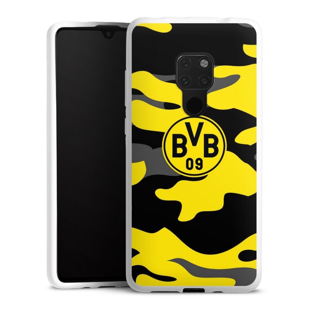 DeinDesign Handyhülle BVB Borussia Dortmund Fanartikel BVB Camo, Huawei Mate 20 Silikon Hülle Bumper Case Handy Schutzhülle