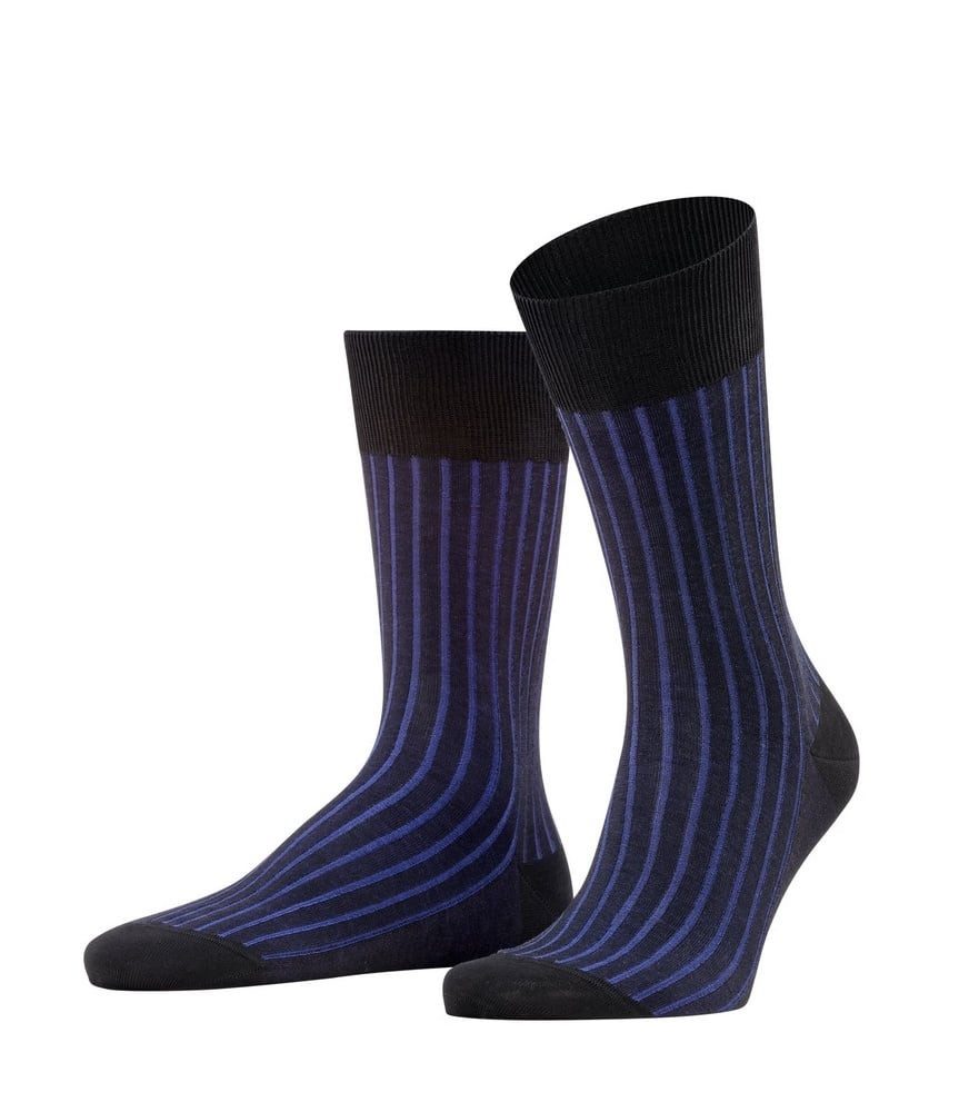 FALKE Socken Tagessocke Crew Shadow (Business-Strumpf aus merzerisierter Ba günstig online kaufen