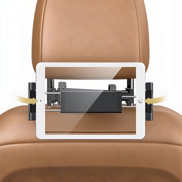 Retoo Universal KFZ Tablet Halterung Kopfstütze Autohalterung iPad Tablet-Halterung, (set, Autohalterung Benutzerhandbuch, Originalverpackung., Passagierkomfort, Praktisch, Multifunktionalität)