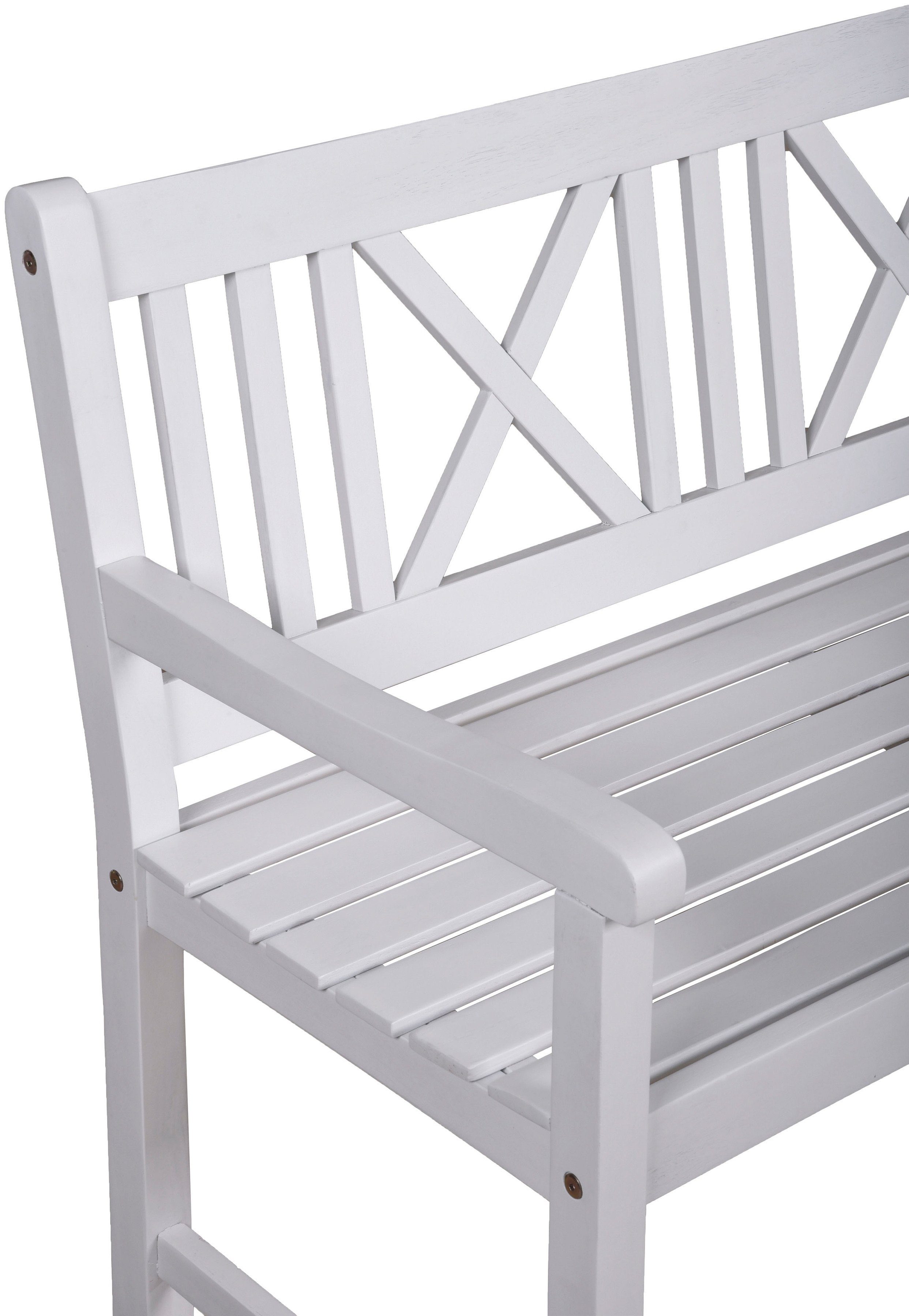 Garden Pleasure Gartenbank Malmö, BxTxH:120x54x88 cm – Bild 2 von 3