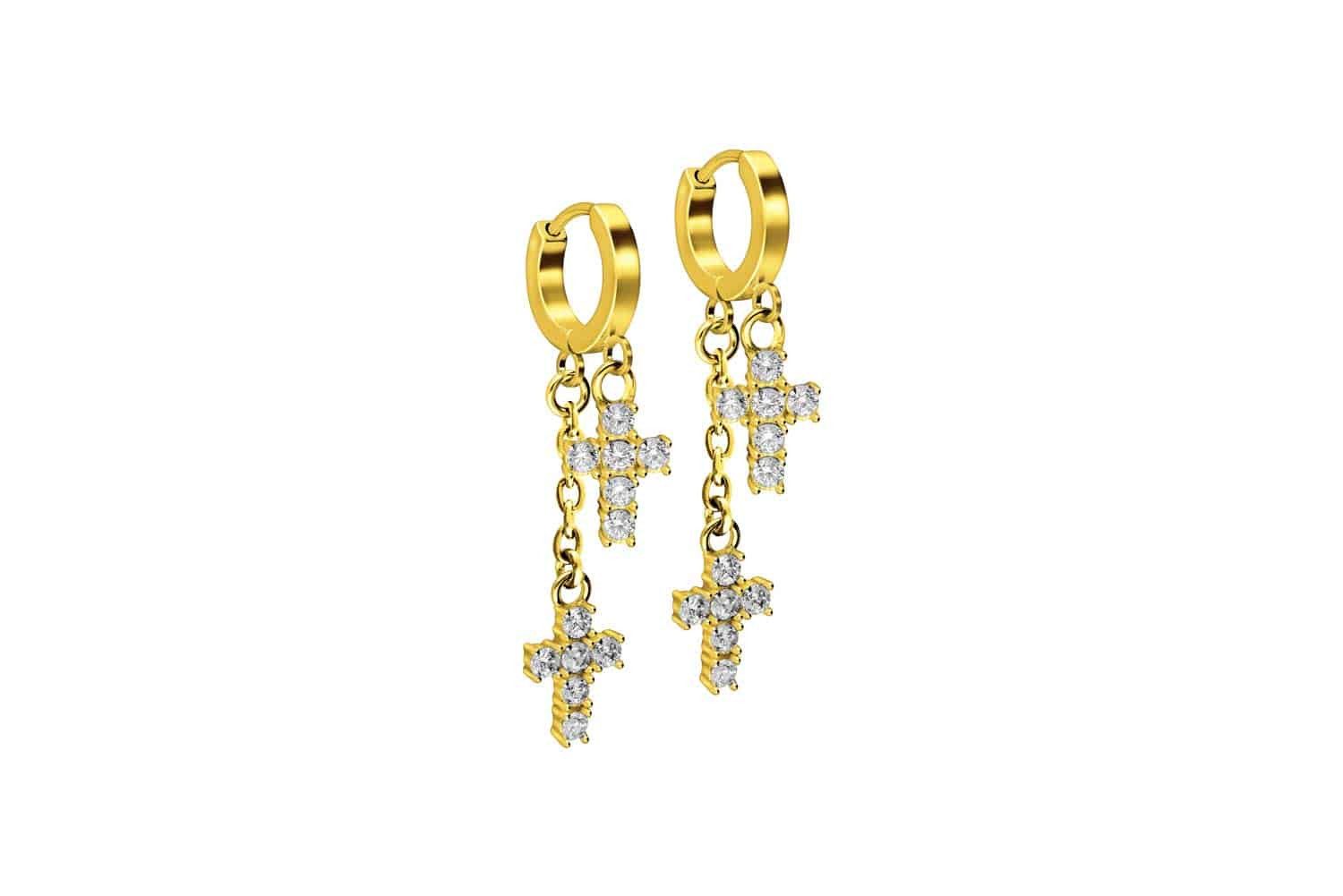 FILANGO Creolen-Set Chirurgenstahl Ohrclicker Creolen 2 günstig online kaufen