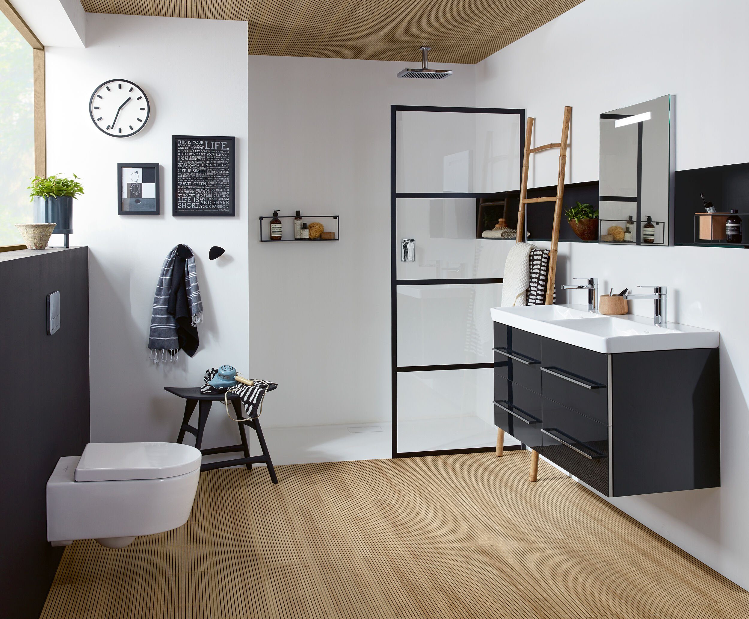 Villeroy & Boch Betätigungsplatte ViConnect Installationssysteme, WC 2-Mengen-Spülung 269 x 60 x 161 mm